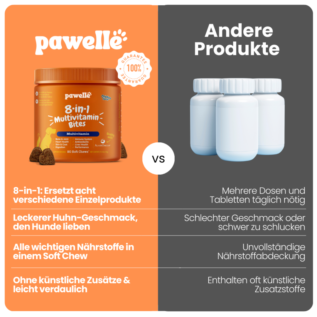 Pawelle 8-in-1 Multivitamin Bites