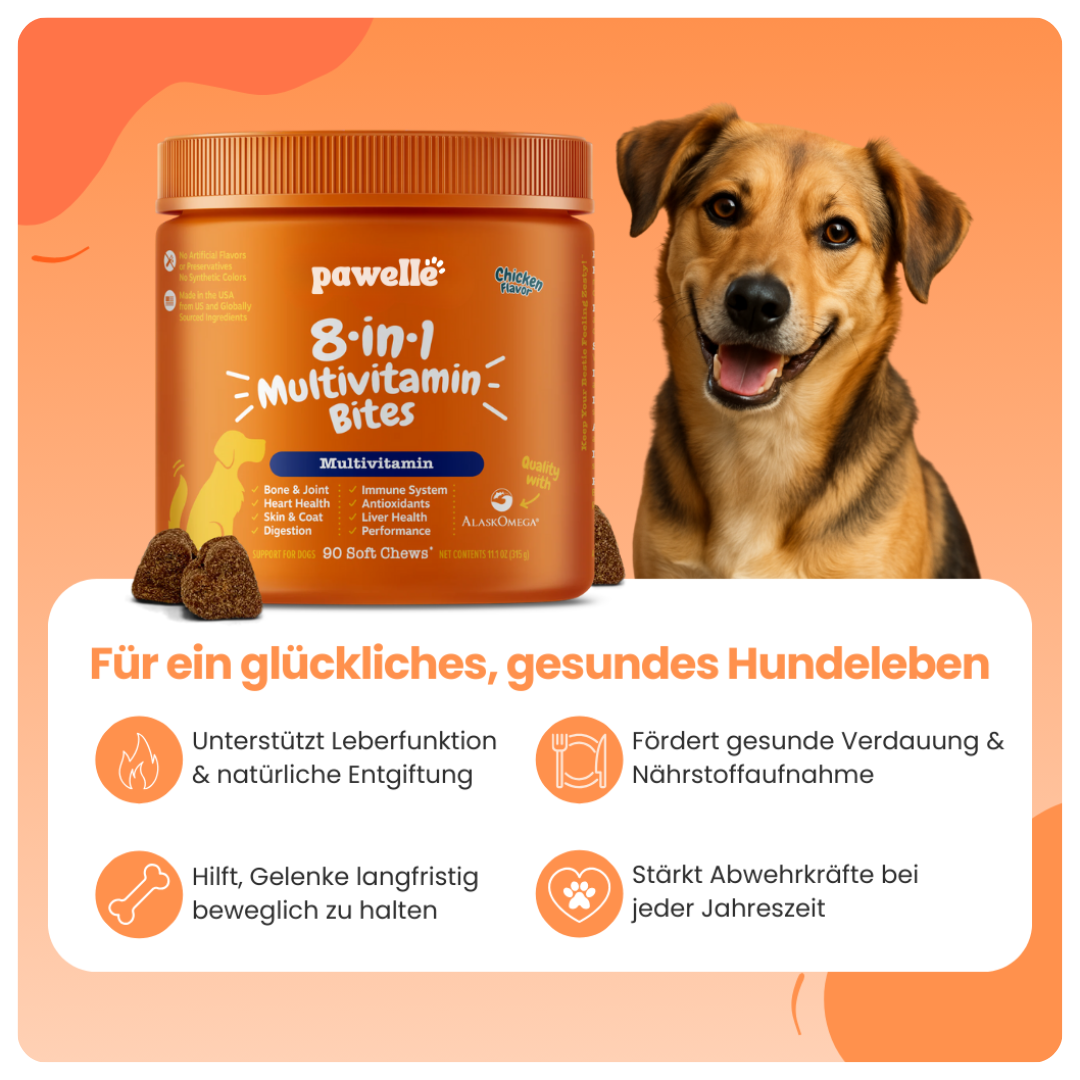 Pawelle 8-in-1 Multivitamin Bites