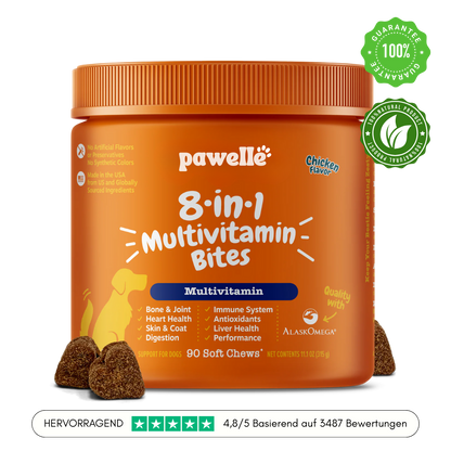 Pawelle 8-in-1 Multivitamin Bites